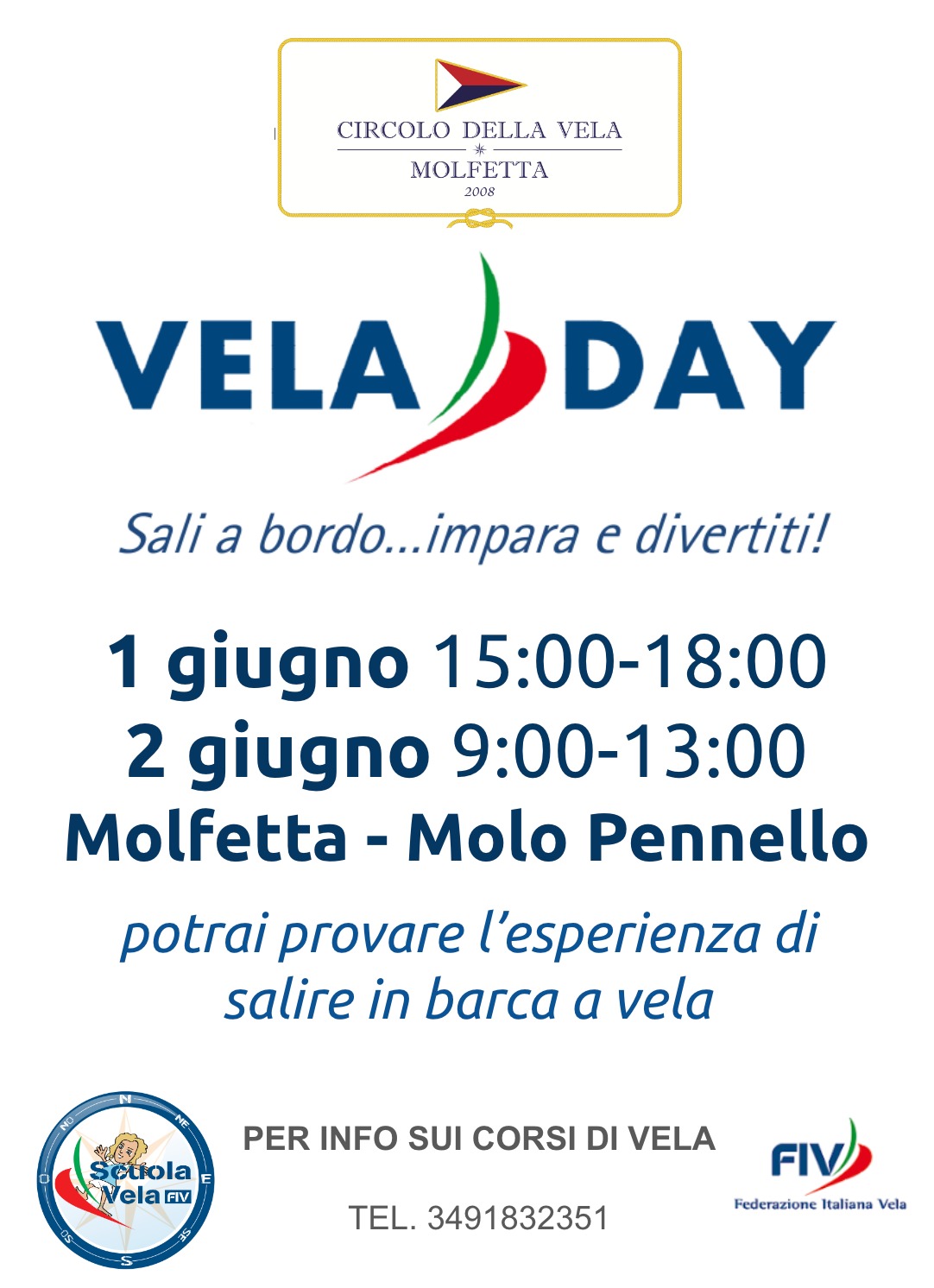 VelaDay 1-2 giugno 2024